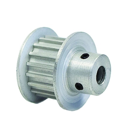 16T2.5/18-2, Timing Pulley, Aluminum